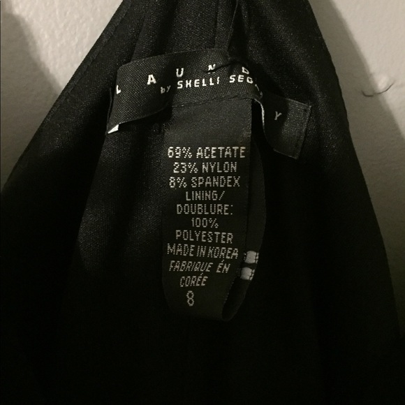 Laundry by Shelli Segal Black Jersey Dress - Picture 2 of 7