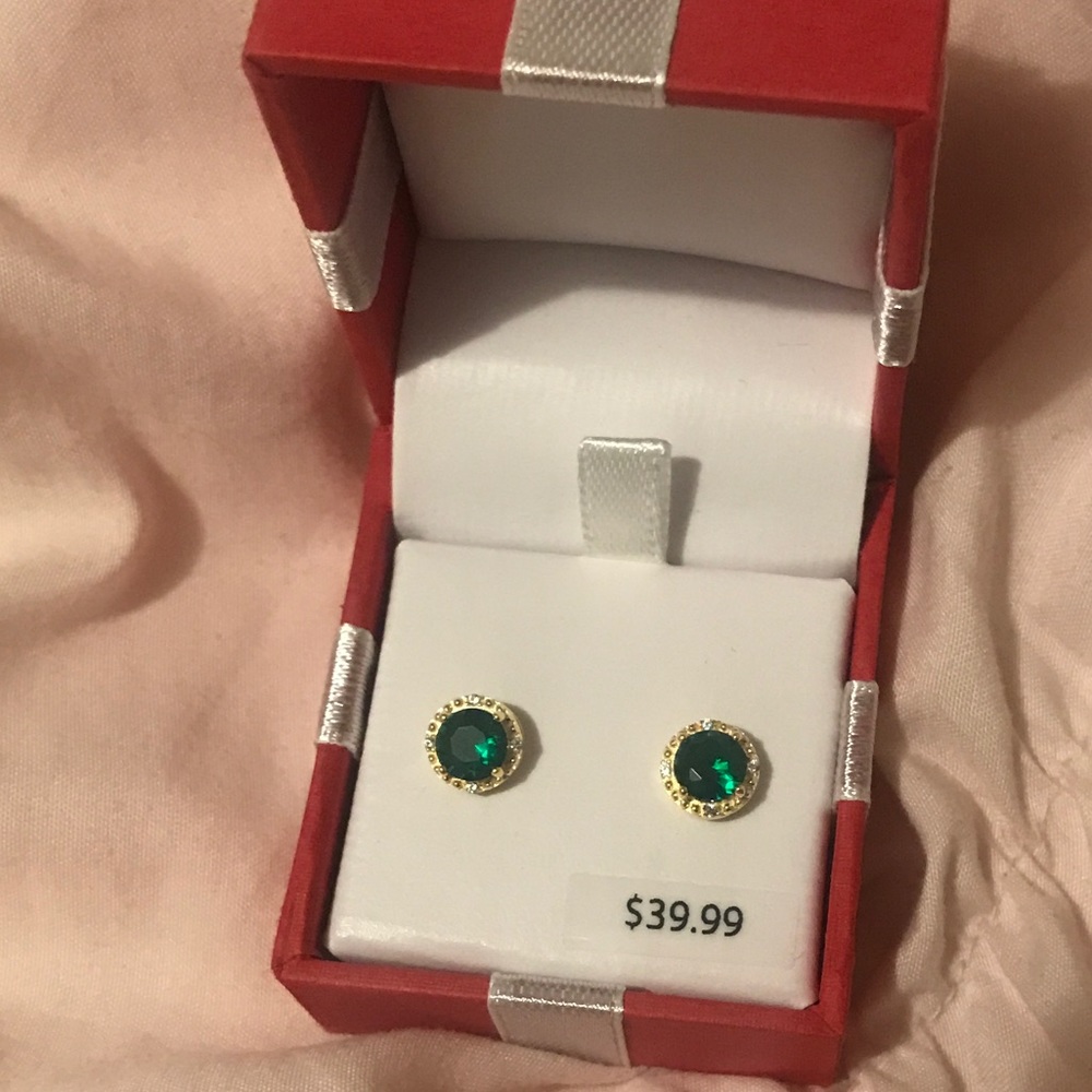 Emerald Earrings