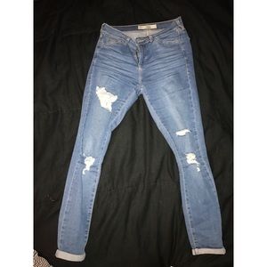 topshop leigh jeans