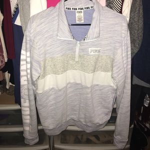 VS PINK quarter zip jacket