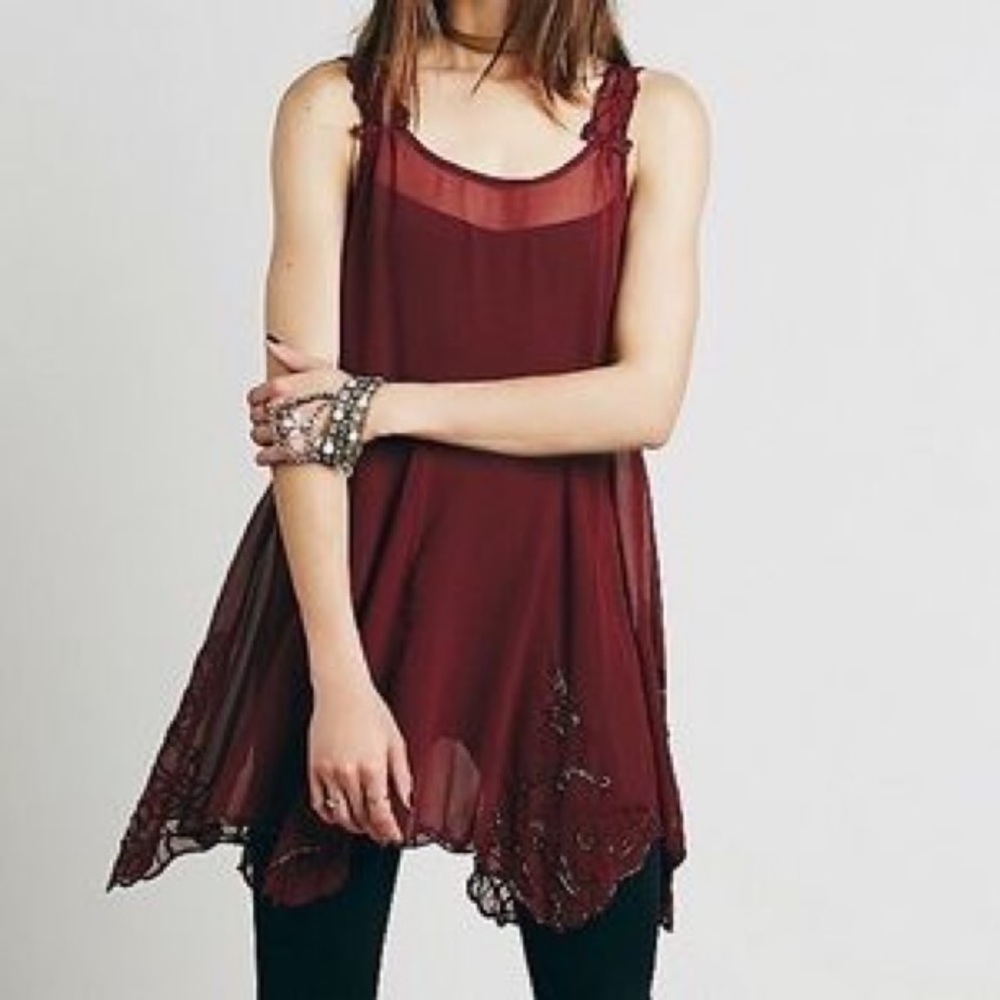 Free People Beaded Dress