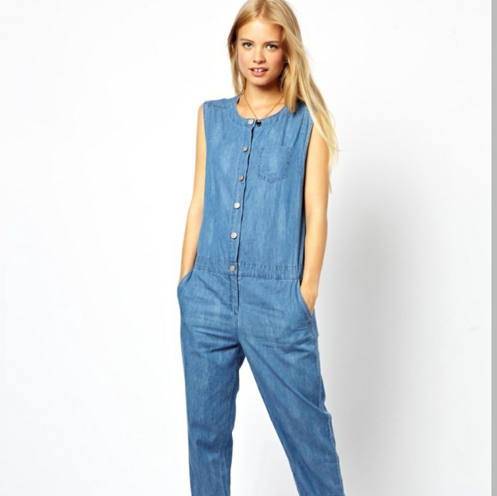 ASOS Soft Denim Jumpsuit  😘
