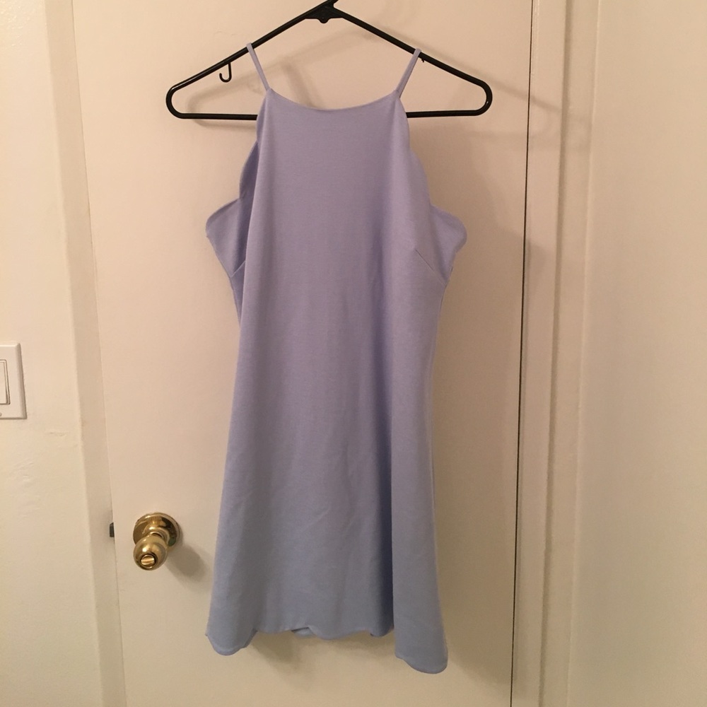 Love Ady Blue Mini Dress