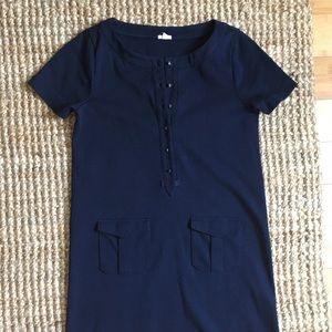 JCrew Navy Shift Dress