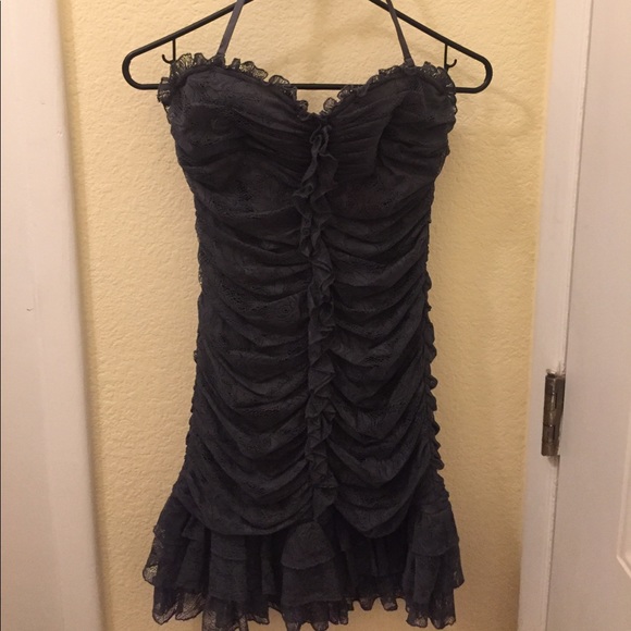 Bebe dress dark grey - Picture 1 of 5