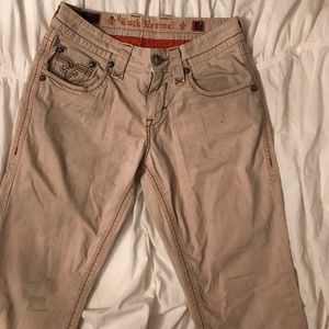 Men's rock revival jeans