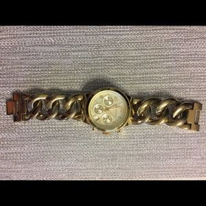 Michael Kors Gold Chain Link Watch