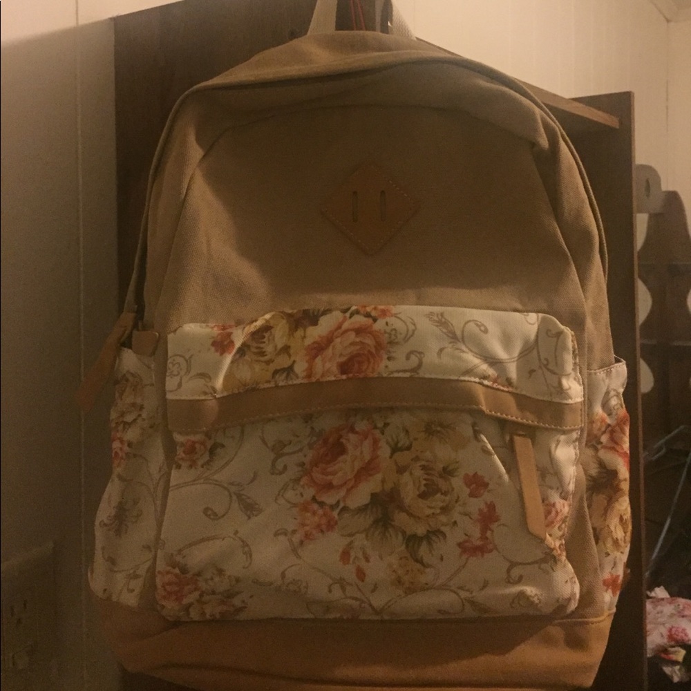 Floral backpack