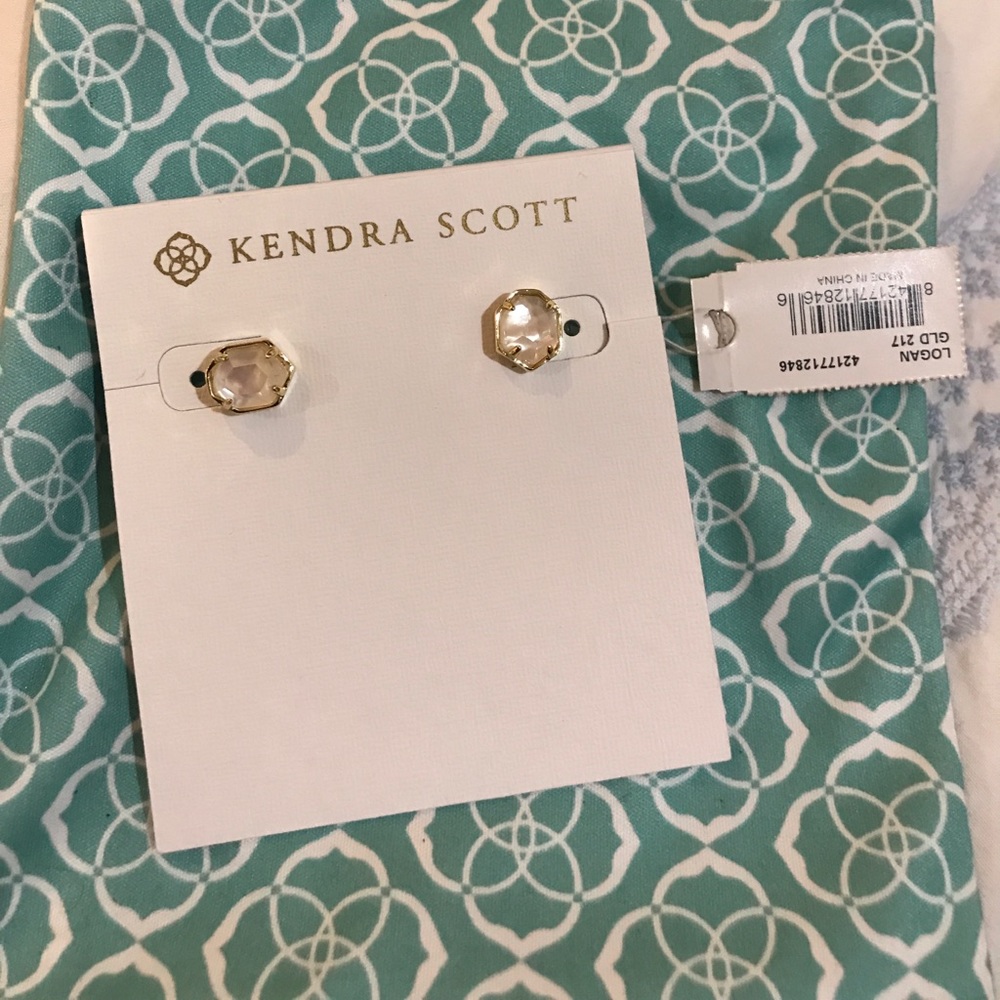 Kendra Scott earrings Logan gold