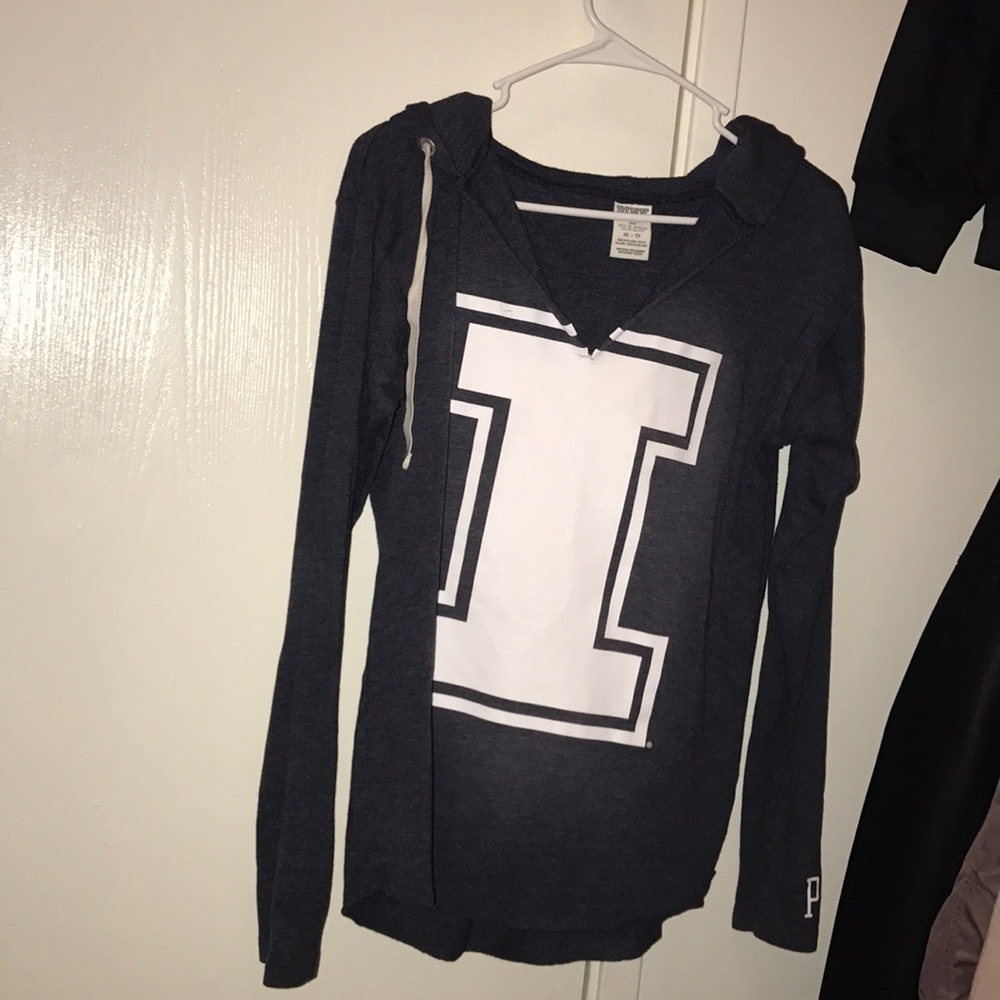 Victoria secret pink Illinois hoodie