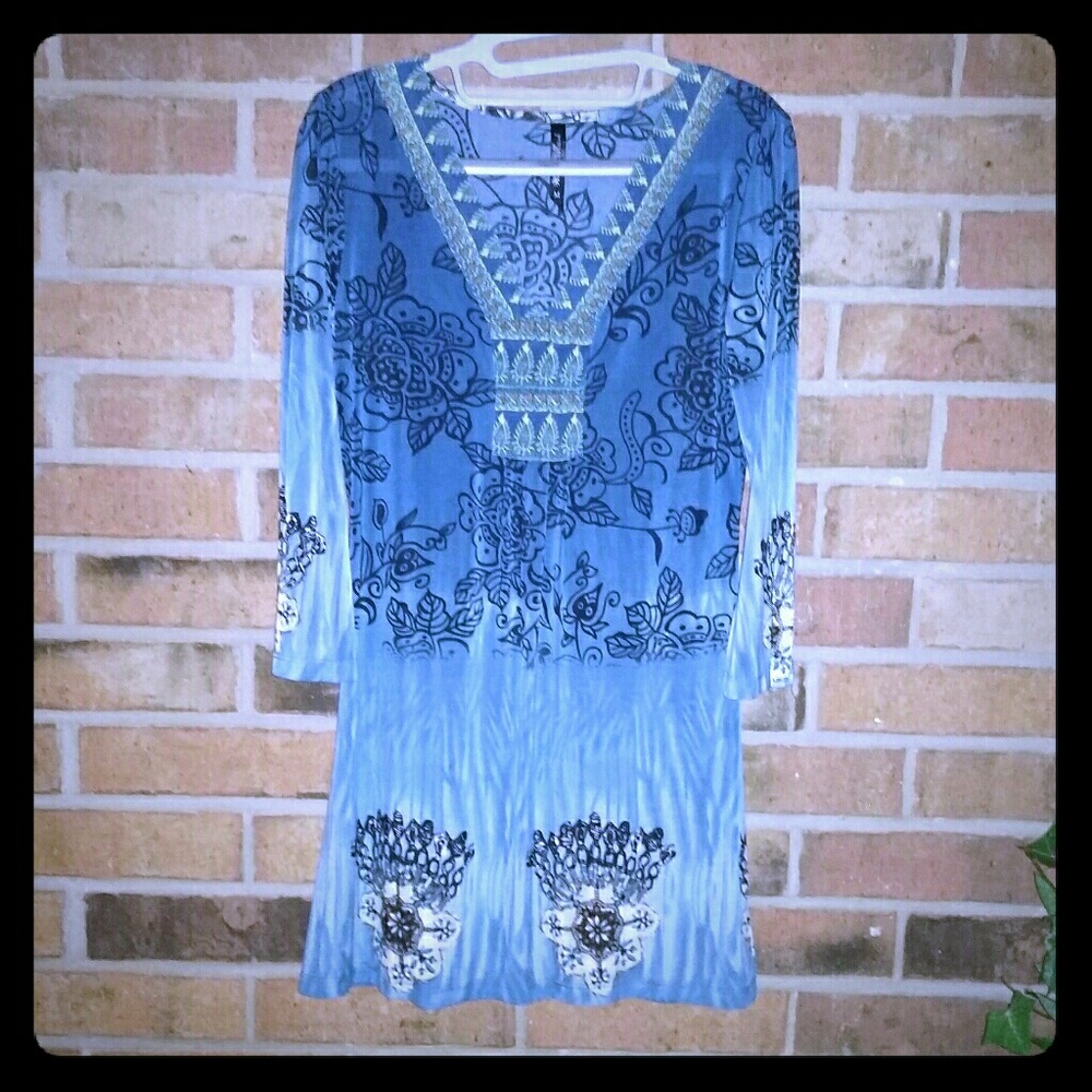 Blue tunic