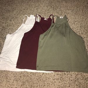 3 essential cropped tank top