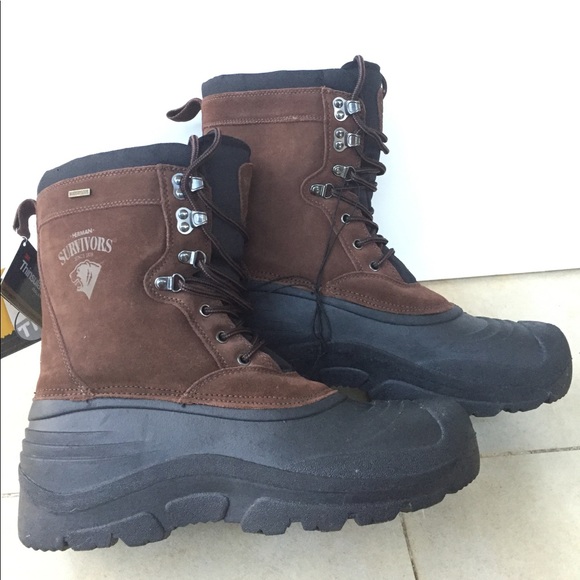 Waterproof Men's 8" Pacific Winter Boot New! - Picture 3 of 8