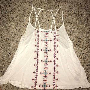 Full Tilt flows cropped tank