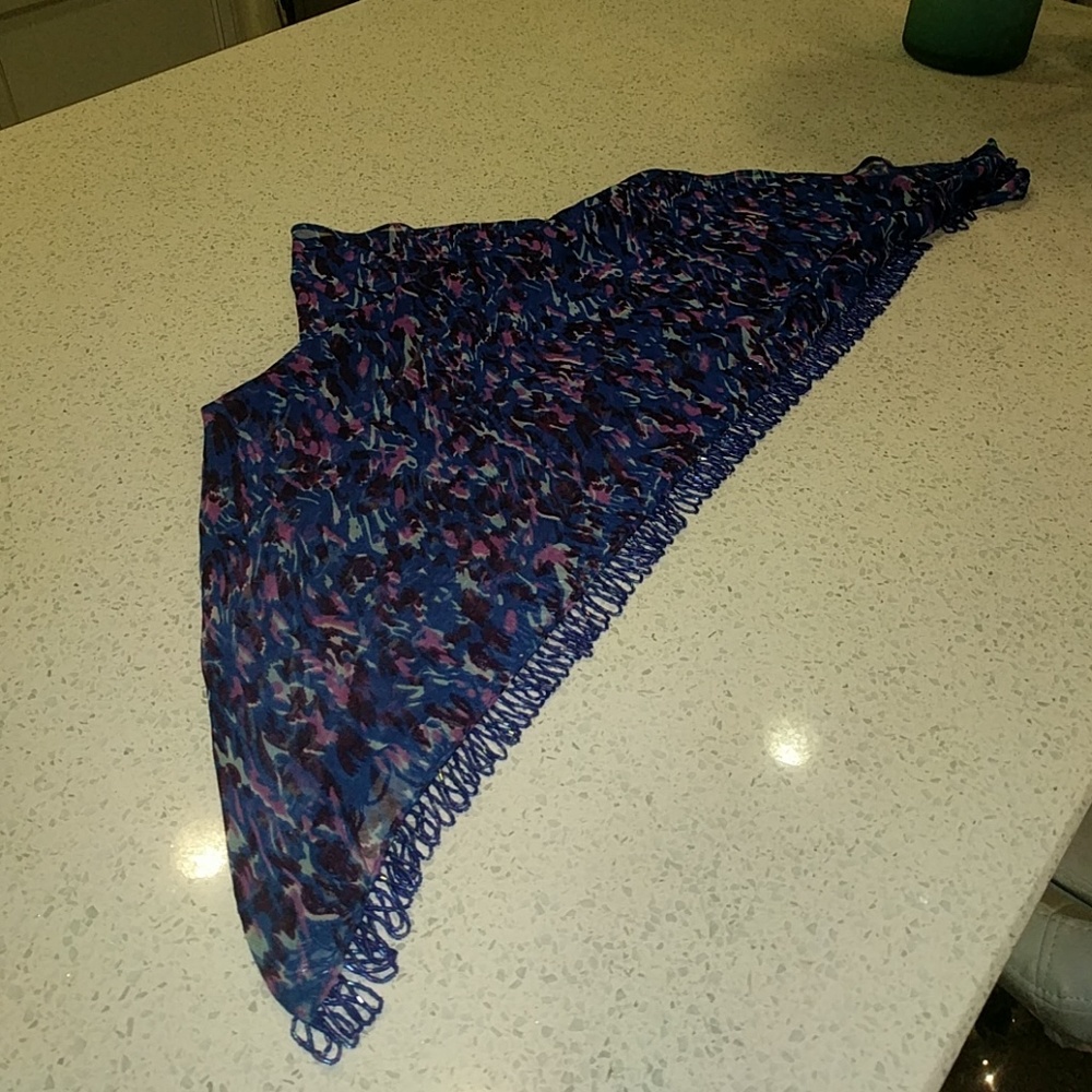 Multicolored Beaded wrap