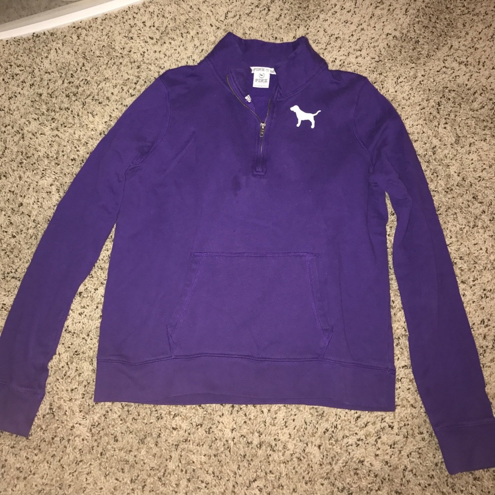 VS PINK quarter zip