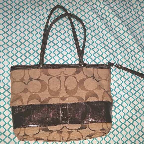 Coach Handbag Tote Satchel D0868 12429 - Picture 2 of 7