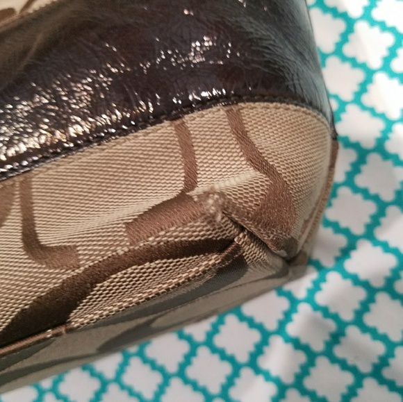 Coach Handbag Tote Satchel D0868 12429 - Picture 5 of 7