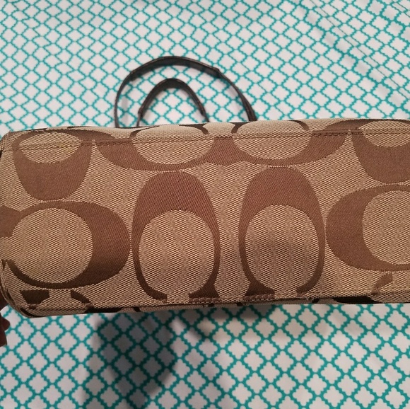 Coach Handbag Tote Satchel D0868 12429 - Picture 6 of 7