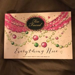 Too Faced Everything Nice Holiday 2014 Palette