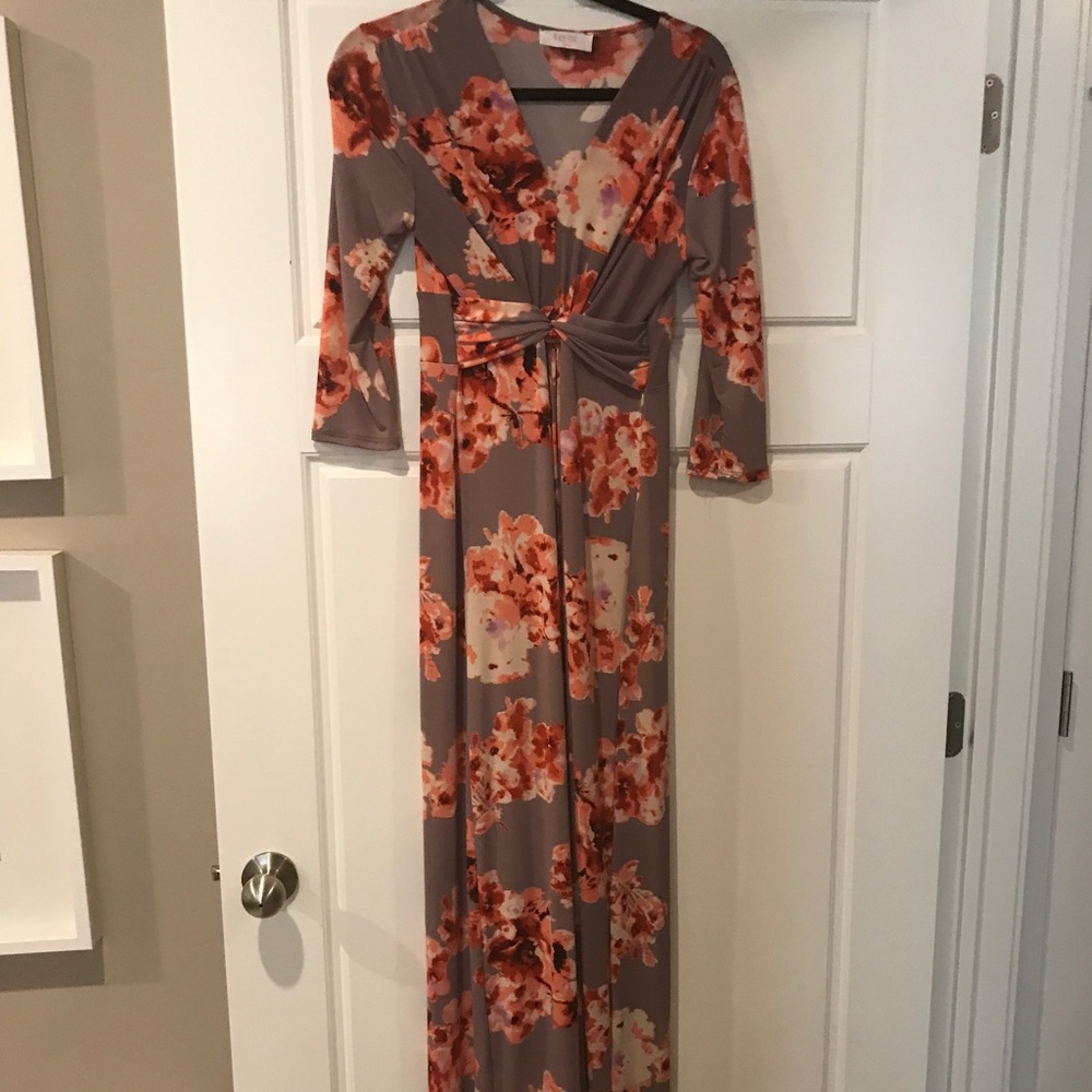 Floral maxi dress