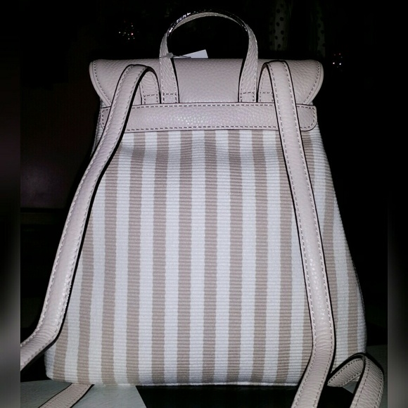 kate spade Small Breezy Mulberry Striped Backpack - Picture 2 of 8