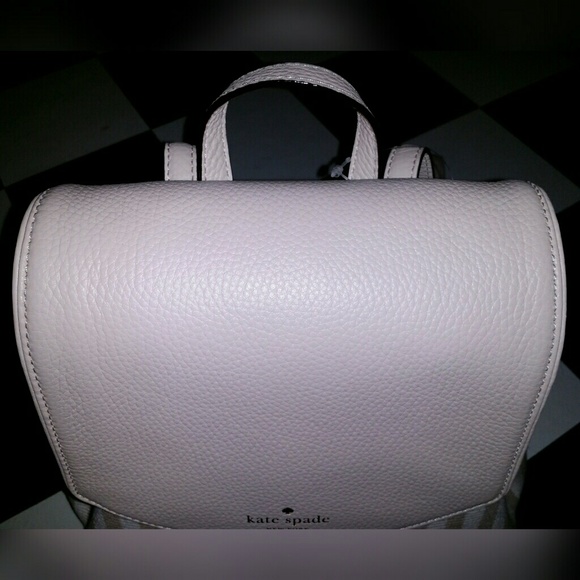 kate spade Small Breezy Mulberry Striped Backpack - Picture 5 of 8