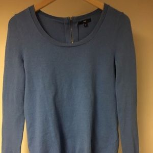 Boat Neck, Zipper Backed Gap Sweater