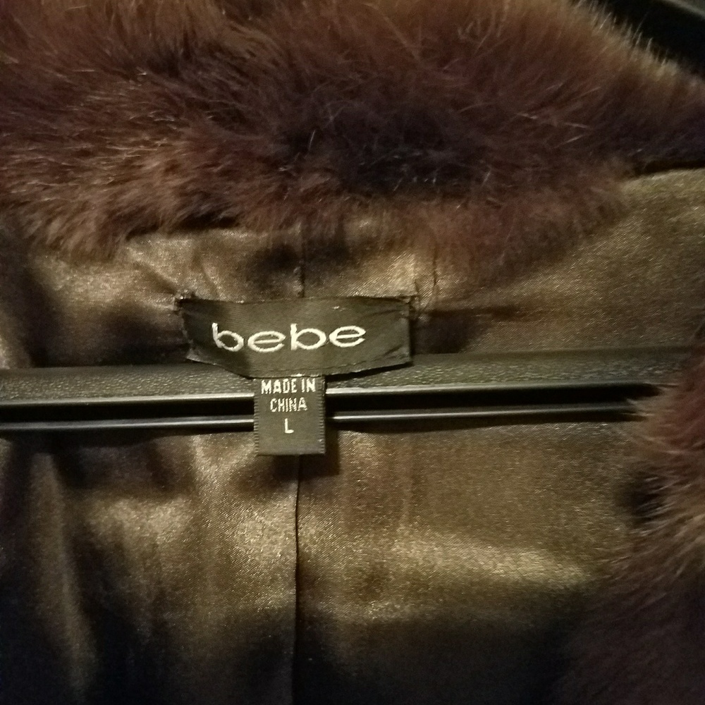 Bebe size Large coat - Picture 2 of 8