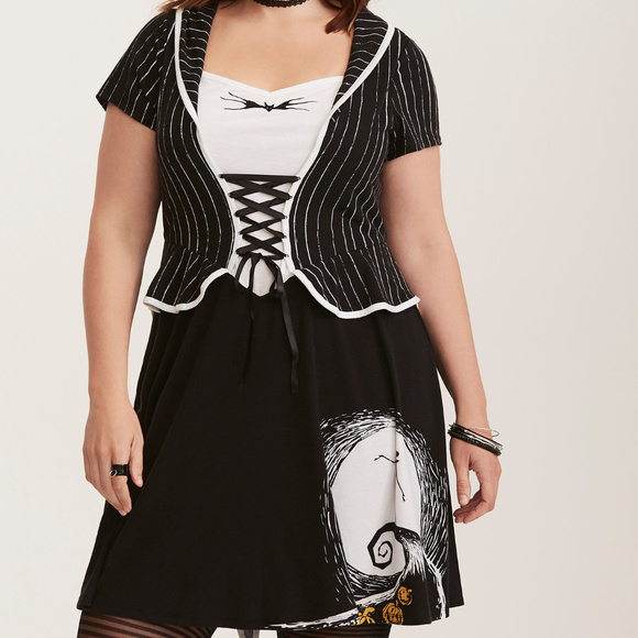 TORRID/DISNEY Dresses & Skirts - DISNEY NIGHTMARE BEFORE CHISTMAS JACK SKATER DRESS
