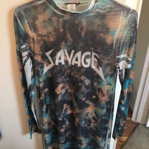 Savage sexy shirt dress