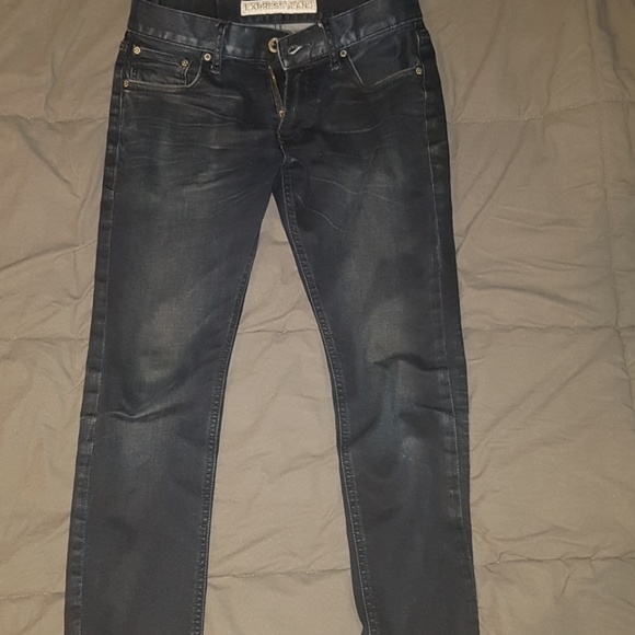gently worn express 28×30 black jeans - Picture 1 of 4