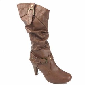 Bamboo brown high heel boots Bamboo brown high heel boots