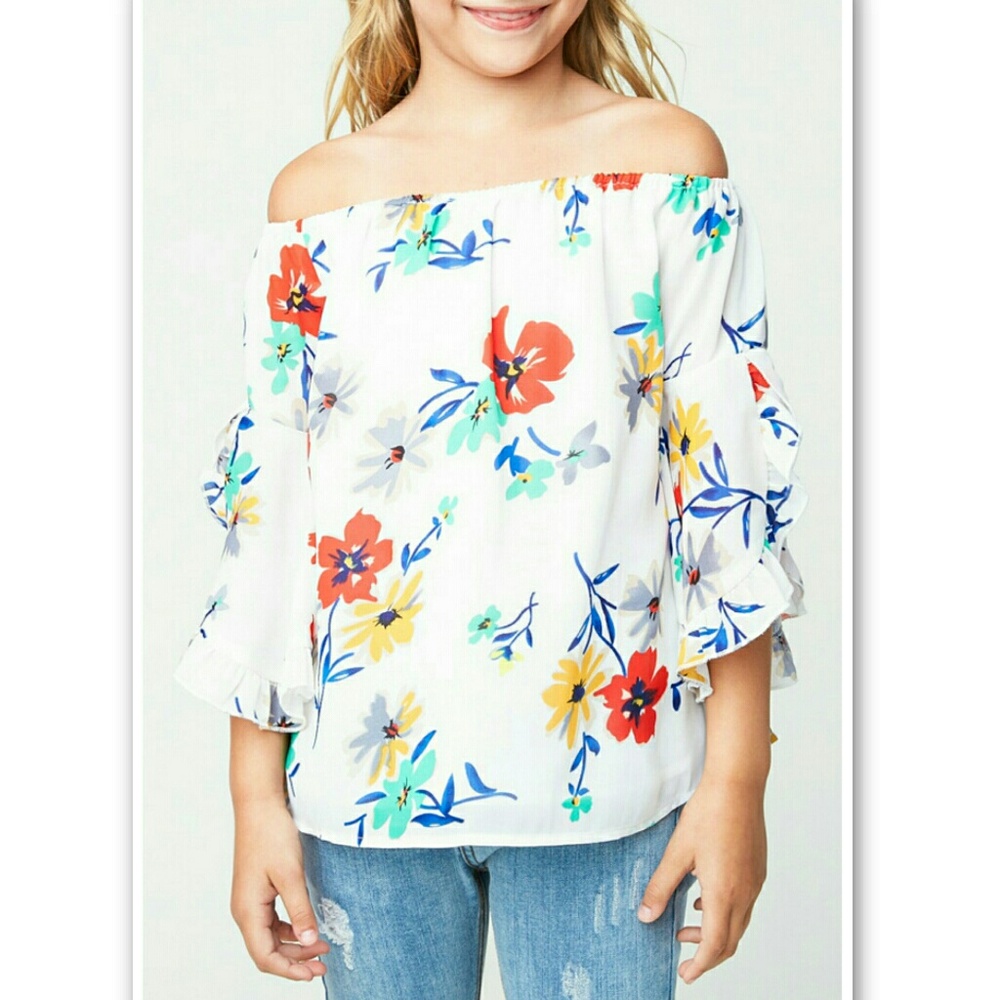 💥BIG SALE💥LMDM Floral Top - Picture 1 of 3