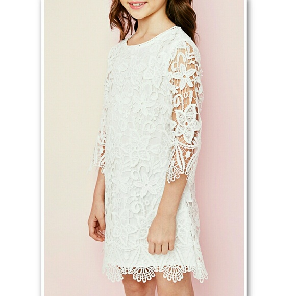 SALE💥Like Mother Like Daughter Floral Lace Dress - Picture 2 of 3