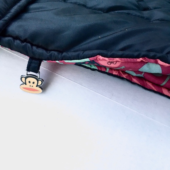 Paul Frank Black Puffer Jacket Girls' large - Picture 7 of 8