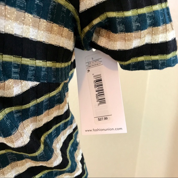 Target Fashion Union Striped Dress - Picture 5 of 5