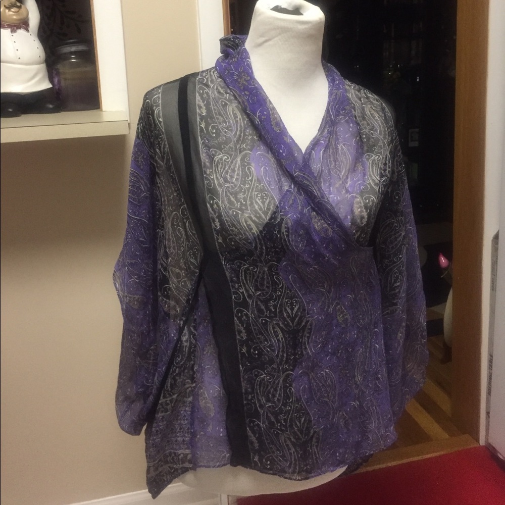 Summer see through top by Of two minds, size S
