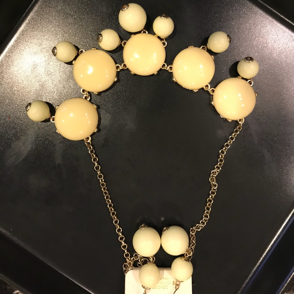 Lemontini soirée necklace set
