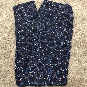 Lularoe OS bomb pop star leggings