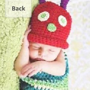 Baby knit caterpillar 🐛