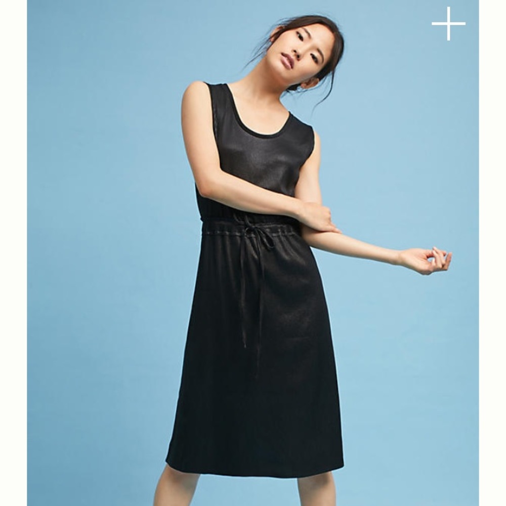 Metallic Knit dress from Anthropologie