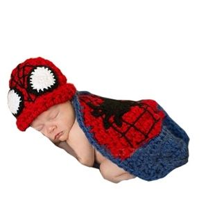 Spider-Man baby knit