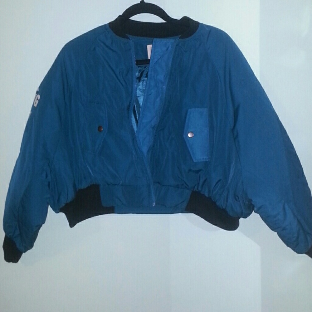 *Donating Soon!* Short blue comfy coat/jacket