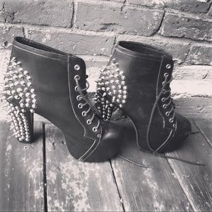 Jeffery Campbell Studded Platforms Size 9