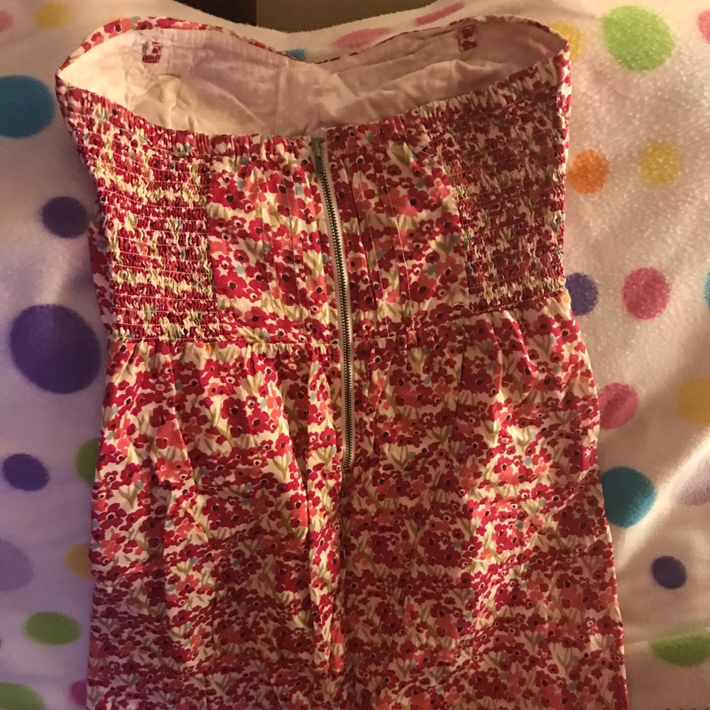 Strapless sundress