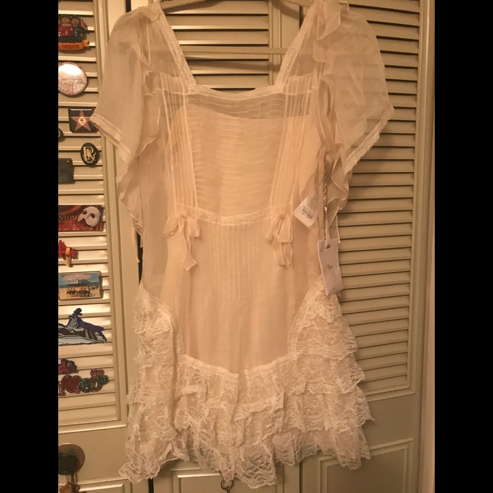 Christian Dior Silk/Lace Dress