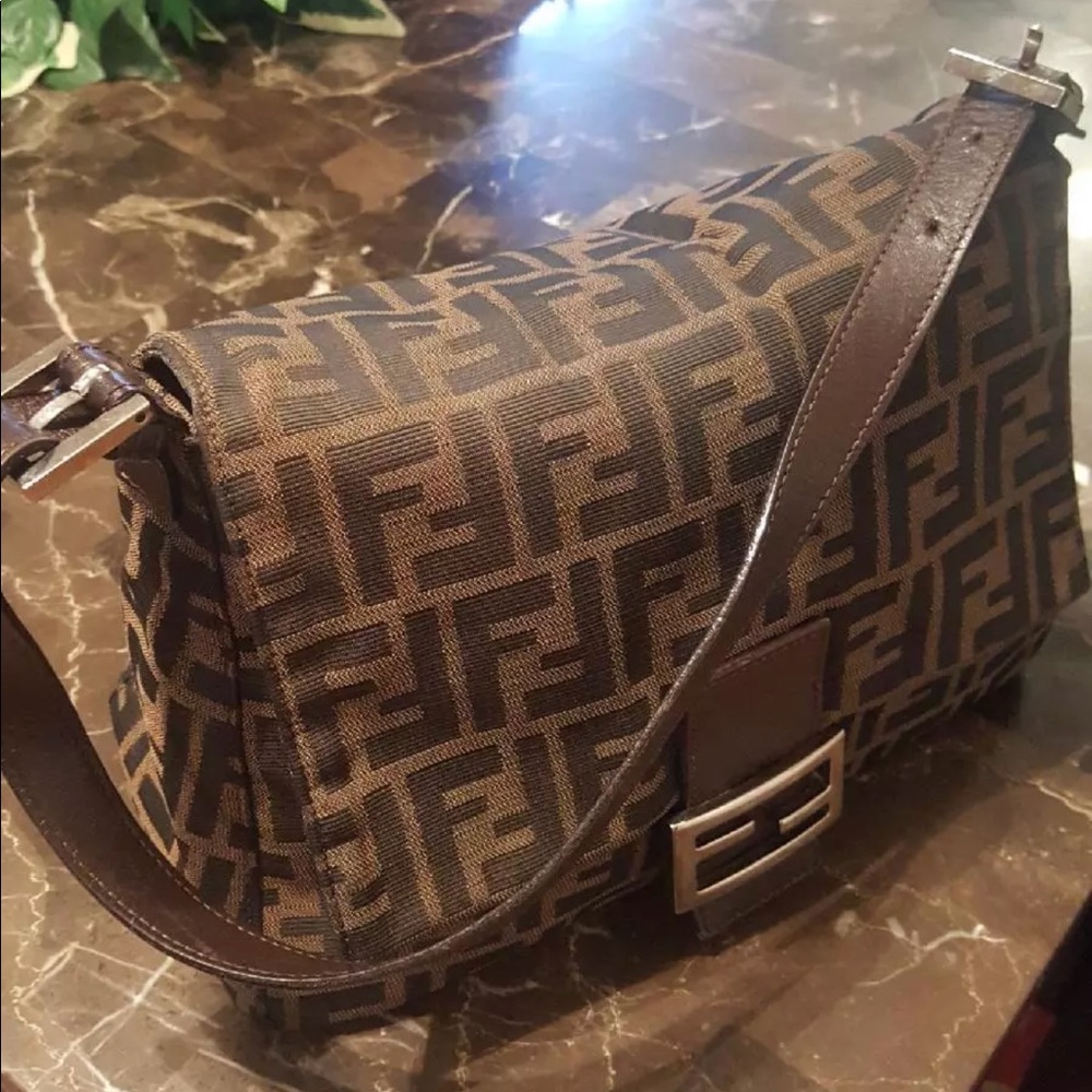 Authentic Fendi Zucca Mama Forever bag (pre-owned)