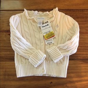 NWT Ralph Lauren Baby Girl Sweater