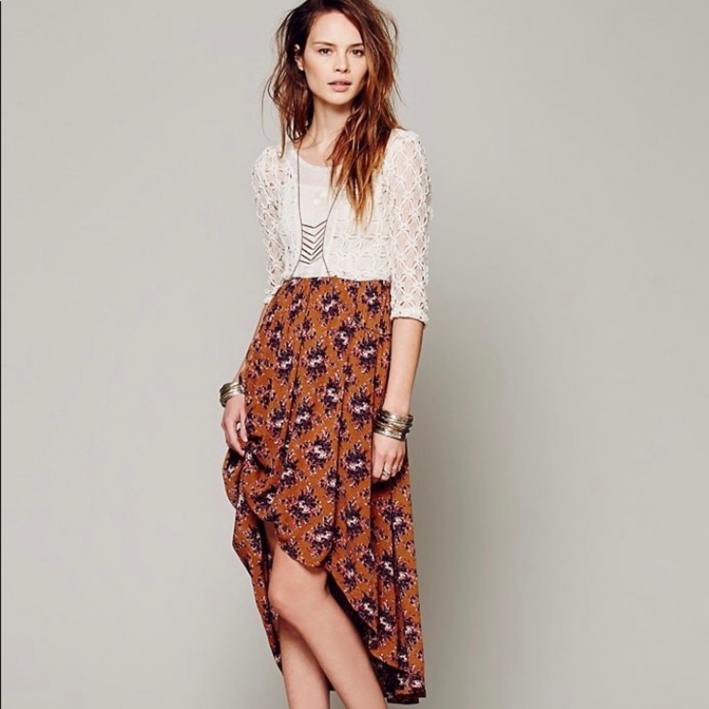 Free People Lonesome Dove High Low Dress